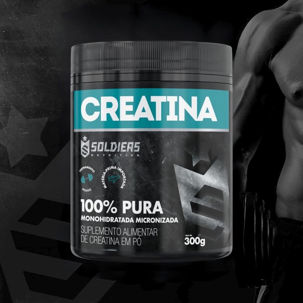 Creatina Monohidratada Soldiers Nutrition 300g