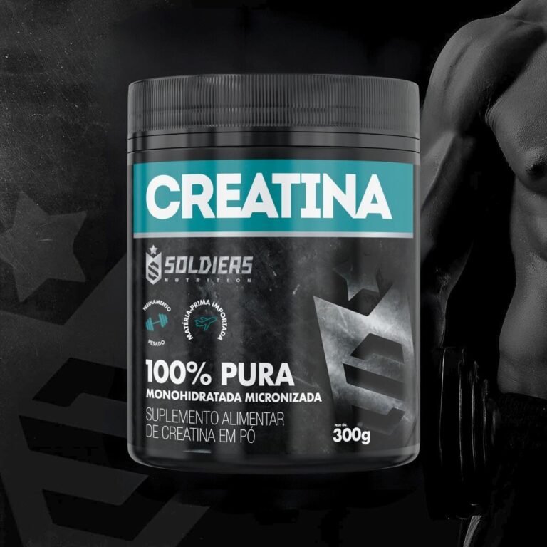 Creatina Monohidratada Soldiers Nutrition 300g
