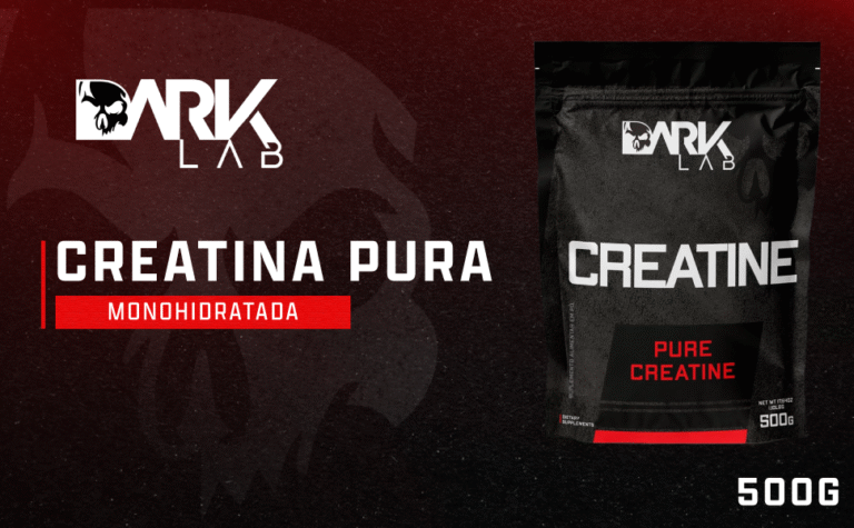 Creatina Pura Refil 500G Monohidratada Dark Lab