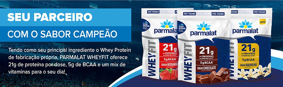 Parmalat Whey Protein Baunilha 450g