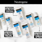 Protetor Solar Facial Para Pele Oleosa Neutrogena Sun Fresh Derm Care sem cor FPS 70