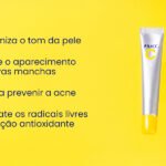 Sérum Essence - Sérum de Vitamina C Pura para Ação Antioxidante Que Clareia A Pele E Controla A Oleosidade