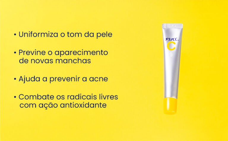 Sérum Essence - Sérum de Vitamina C Pura para Ação Antioxidante Que Clareia A Pele E Controla A Oleosidade
