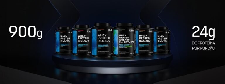 Whey Protein Isolado Pote 900g – Dux Human Health