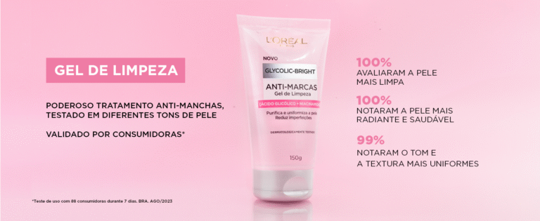L'Oréal Paris Gel de Limpeza Anti-Marcas Glycolic-Bright 150g