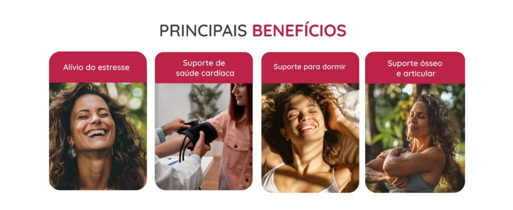 Magnésio Quelato Trio, Dimalato, Bisglicinato e Taurato com Vitamina B6 350mg Vhita