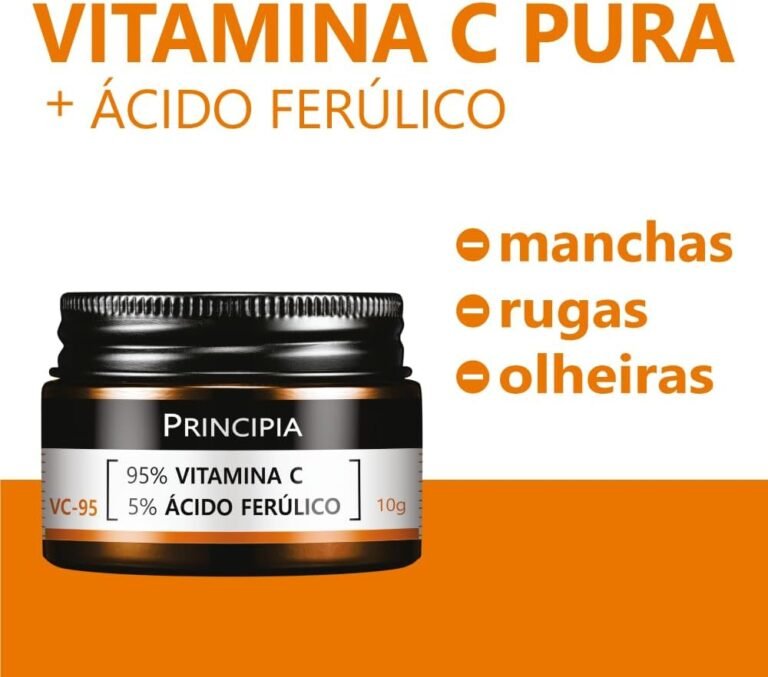 Principia 95% Vitamina C Pura + 5% Ácido Ferúlico