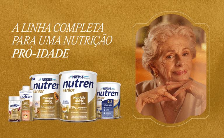 Nutren Senior - Suplemento Alimentar, sem sabor em pó